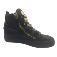 Giuseppe Zanotti Royce Gold Multi-Chain Sneakers Size 40 1/2 3