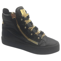 Giuseppe Zanotti Royce Gold Multi-Chain Sneakers Size 40 1/2 5
