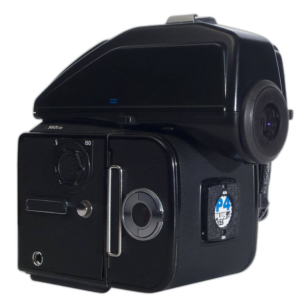 Used Hasselblad 503CW Black w/ 80mm lens, PME 90 Finder, A12 Back
