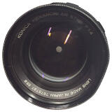 Used Konica Autoreflex T w/ Hexanon 57mm 1.4 AR - Good 1