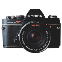 Used Konica Autoreflex TC 35mm SLR With 40mm f/1.8 Lens - Good 0