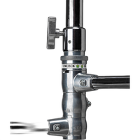 Used Kupo 40 In C Stand with Turtle Base (Silver) - Good 3