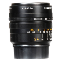 Used Leica M 24mm f/1.4 Summilux Asph 6-BIT 11601 - Good 2