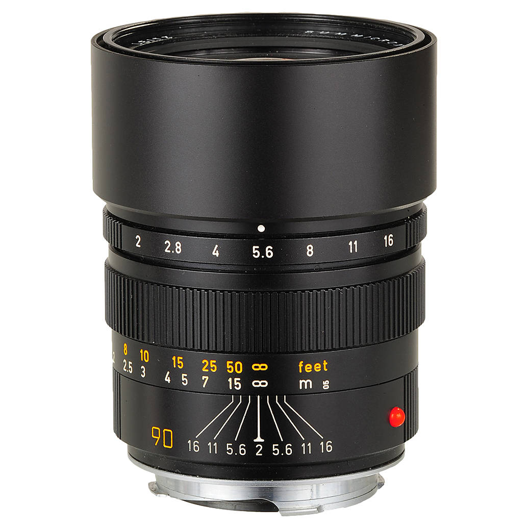 Used Leica M 90mm f/2 Summicron 11137 (Silver) - Good