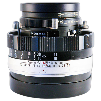Used Mamiya Universal (Silver) w/ 100mm F/3.5 and 6x9 adapter - Good