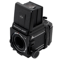 Used Mamiya RB67 Pro S w/ 127mm f3.5 K/L  L, Waist Level, 120 Back - Good 1