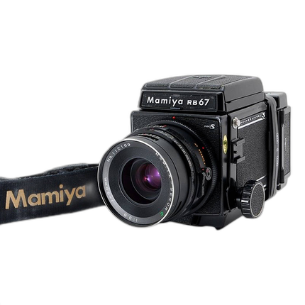Used Mamiya RB67 Pro S w/ WL Finder, 90mm 3.8 C, and 120 Back - Good