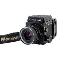 Used Mamiya RB67 Pro S w/ WL Finder, 90mm 3.8 C,  and  120 Back - Good 0