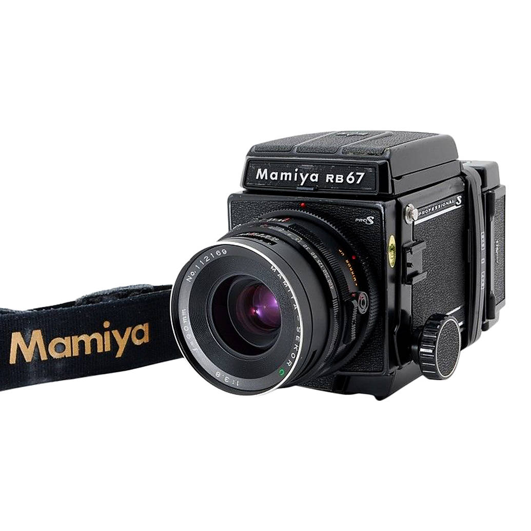 Used Mamiya RB67 Pro S w/ WL Finder, 90mm 3.8 C, and 120 Back - Good