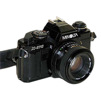 Used Minolta X-570 Film SLR w/ 50mm f/1.7 Lens - Good 0