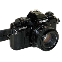 Used Minolta X-570 Film SLR w/ 50mm f/1.7 Lens - Good 3