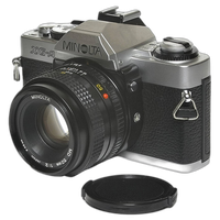Used Minolta XG-A 35mm Film SLR w/ 50mm f/2 Lens - Good 2