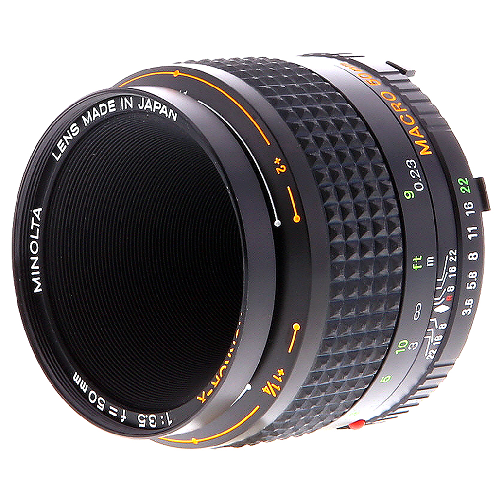 Used Minolta MD 50mm f/3.5 Macro - Good