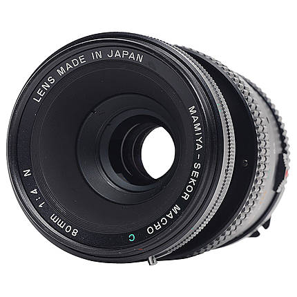 Used Mamiya Sekor-C 80mm f/4 Macro w/ Mag Spacer for 645 - Good