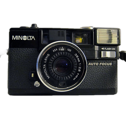Used Minolta Hi-Matic AF2 Point and Shoot- Good