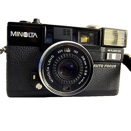 Used Minolta Hi-Matic AF2 Point and Shoot- Good