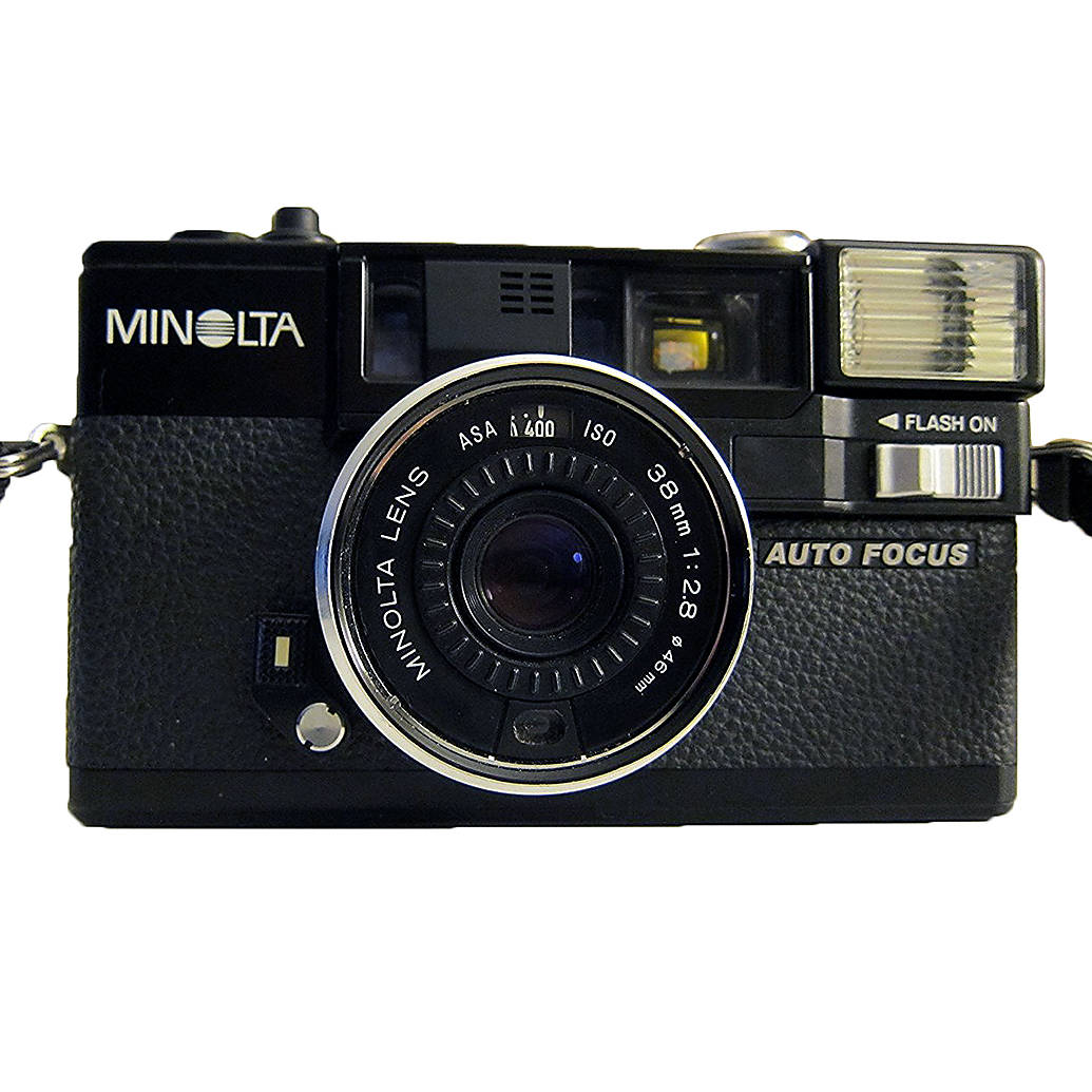 【美品•完動品】　MINOLTA HI-MATIC AF2-MD  動作確認済 Minolta Hi-Matic AF2-MD【完動品】 – Ein Camera