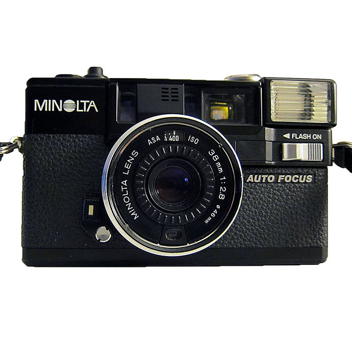 Used Minolta Hi-Matic AF2 Point and Shoot- Good