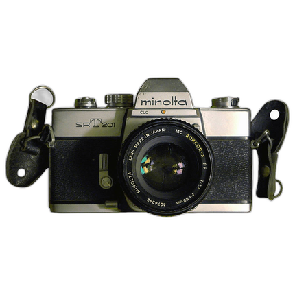 Used Minolta SRT201 Film SLR With 50mm f/1.7 Rokkor-X - Good