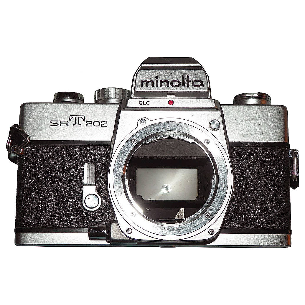 Minolta SRT 202 SLR 35mm offers film camera