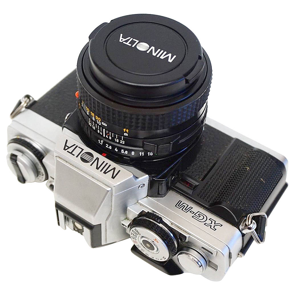 Used Minolta XG-M w/ 50mm f1.7 - Good
