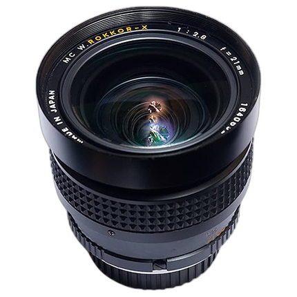 Used Minolta MC W Rokkor-NL 21mm f/2.8 - Good