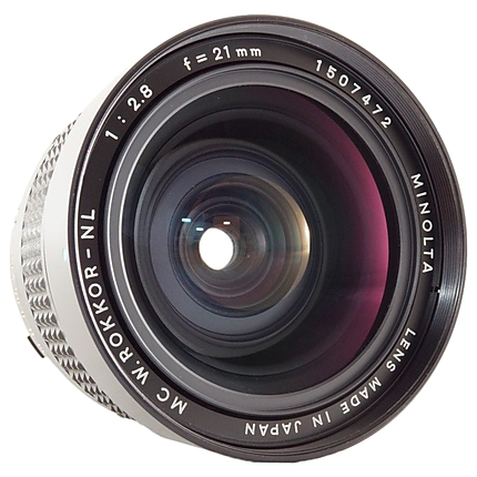 MINOLTA MC W ROKKOR-NL 21mm f/2.8レンズ Minolta MC W.Rokkor-NL 21mm F2.8 修理記録 – レンズ修理なら