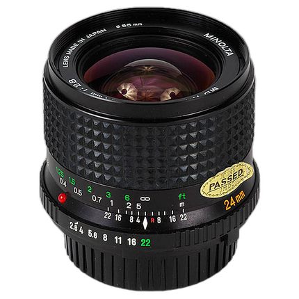 Used Minolta MD W 24mm f/2.8 Rokkor-X - Good