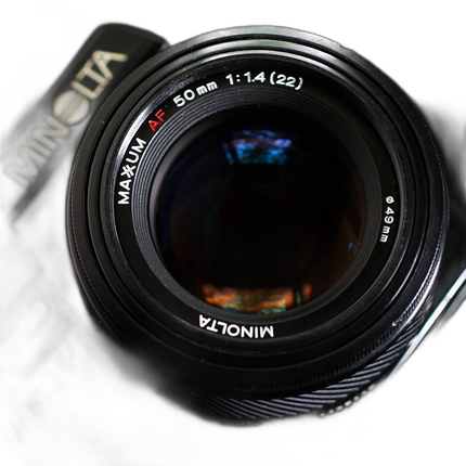 Used Minolta Maxxum AF 50mm f/1.4 - Good