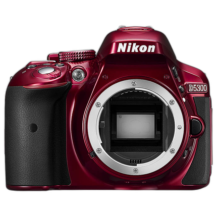 Used Nikon D5300 Body Only (Red) - Good