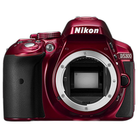 Used Nikon D5300 Body Only (Red) - Good 0