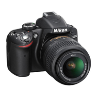 Used Nikon D3200 w/ 18-55mm VR (Black) - Good 3