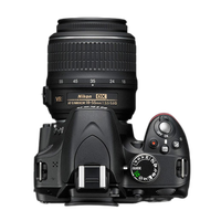 Used Nikon D3200 w/ 18-55mm VR (Black) - Good 4