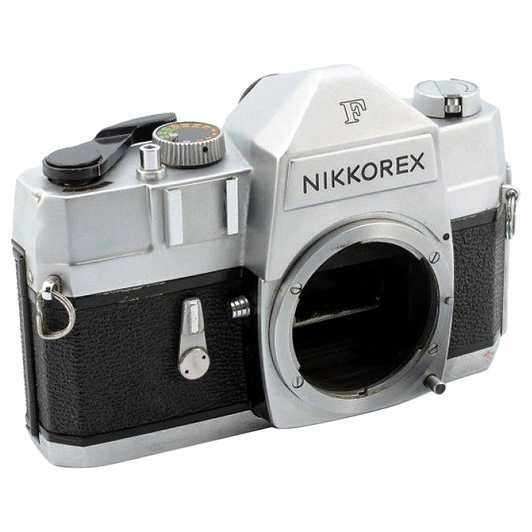 Used Nikkorex F 35mm SLR (Chrome) - Good