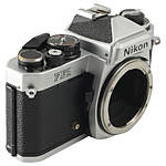 Used Nikon FE2 35mm SLR w/ 50mm f/1.8 (Silver) - Good 2