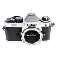 Used Nikon FE2 35mm Film SLR Body Only (Silver) - Good 0