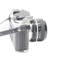 Used Nikon FM 35MM SLR Silver With 50MM F/2 Non Ai - Good 3