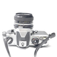 Used Nikon FM 35MM SLR Silver With 50MM F/2 Non Ai - Good 4