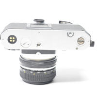 Used Nikon FM 35MM SLR Silver With 50MM F/2 Non Ai - Good 5