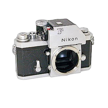 Used Nikon F Photomic 35mm Film Camera (Chrome) - Good
