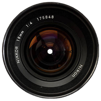 Used Nikon Nikkor 18mm f/4 Ai - Good 0