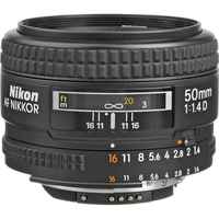 Used Nikon AF Nikkor 50mm f/1.4D - Good 1