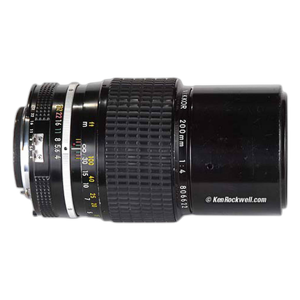 Used Nikon 200mm f/4 Ai - Good