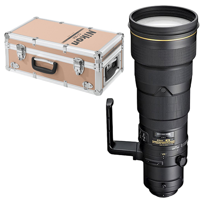 Used Nikon AF-S 500mm f/4 G VR w/ CT-504 Case - Good