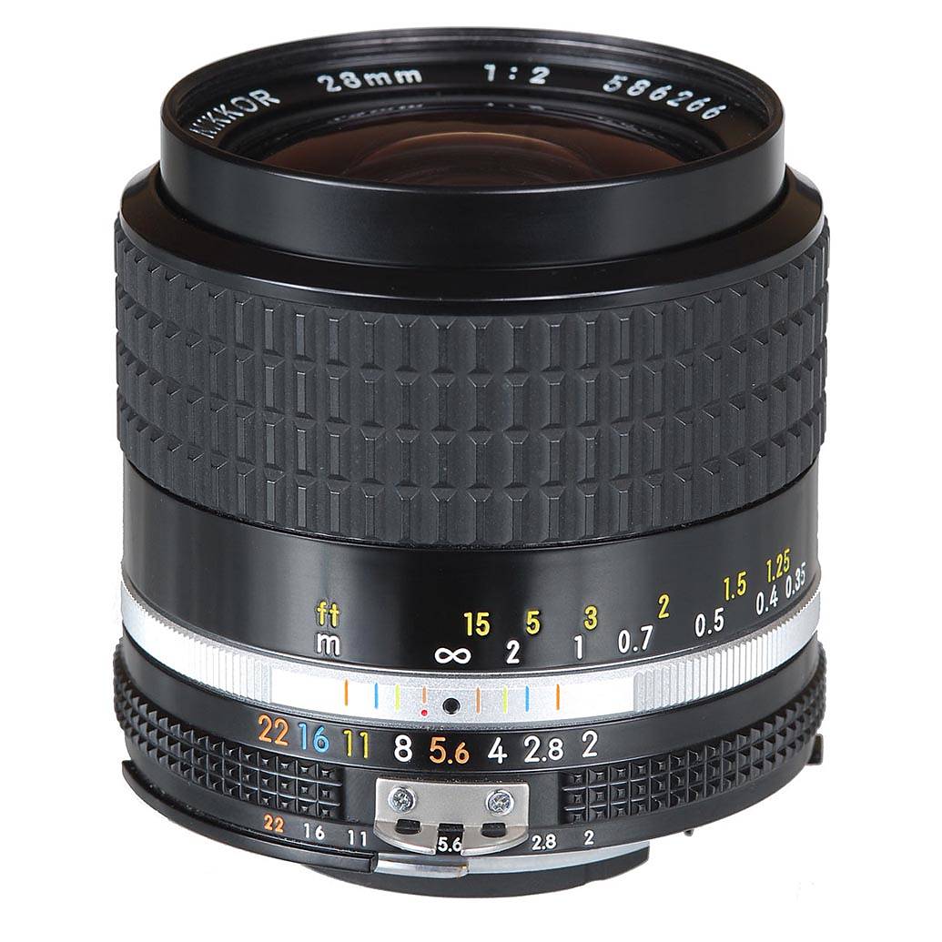 Used Nikon 28mm f/2 Ais Good