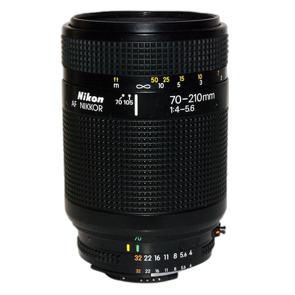Used Nikon 70-210mm f/4-5.6 AF Nikkor Push/Pull - Good