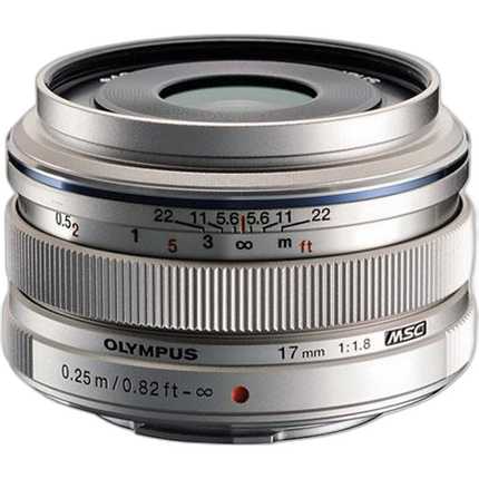 Used Olympus M Zuiko Digital 17mm f2.8 (Silver) - Good