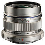 Used Olympus M.Zuiko Digital ED 12mm f/2 Lens (Silver) - Good 0