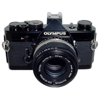 Used Olympus OM-1 w/ 50mm f/1.8 35mm SLR - Good 0
