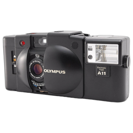 Used Olympus XA2 35mm Film Camera With A11 Flash - Good